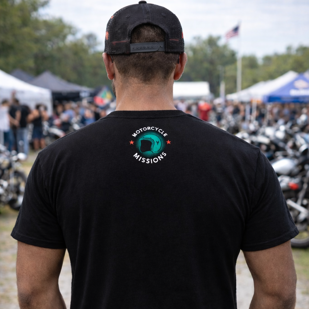 TEE - RATED M FOR MOTORCYCLES, UNISEX