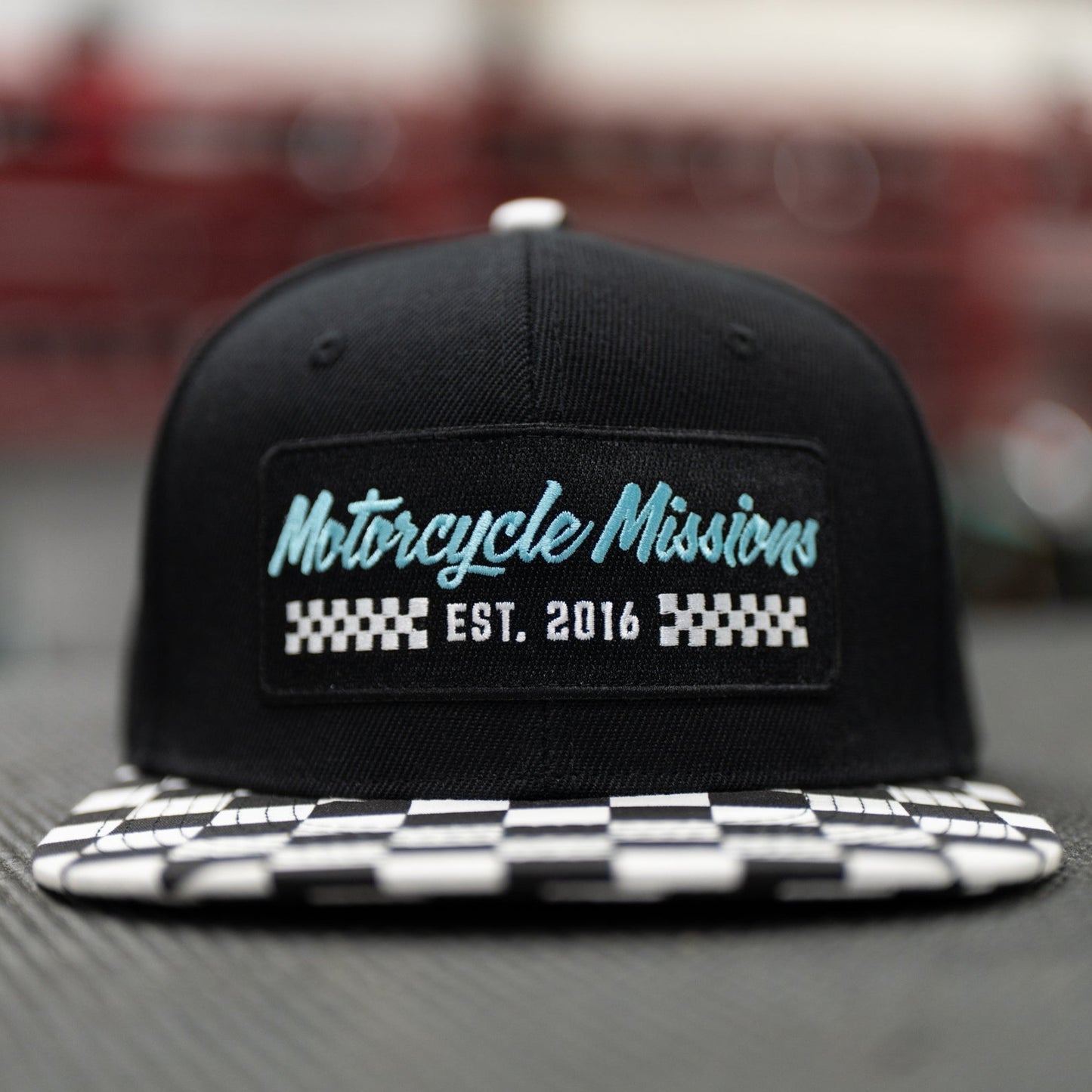HAT - CHECKERED SNAPBACK (Version 2)