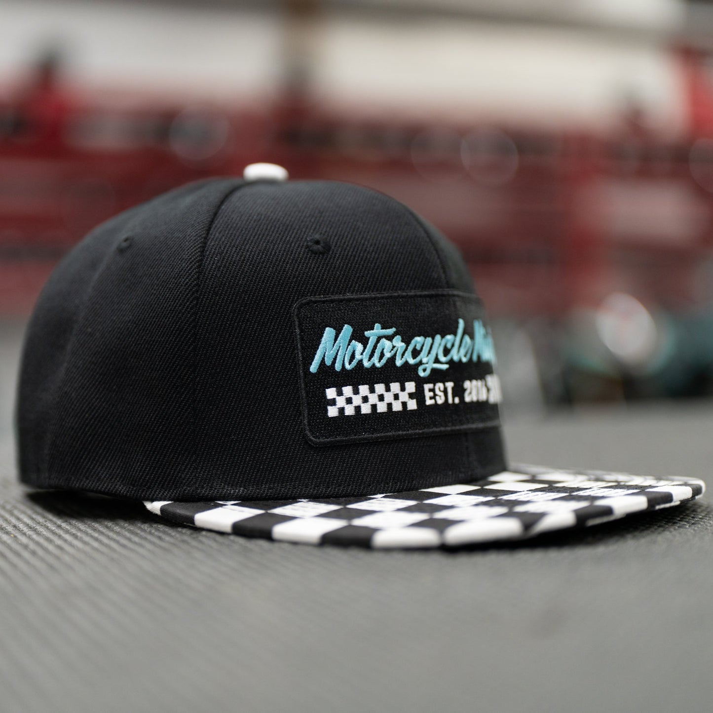 HAT - CHECKERED SNAPBACK (Version 2)