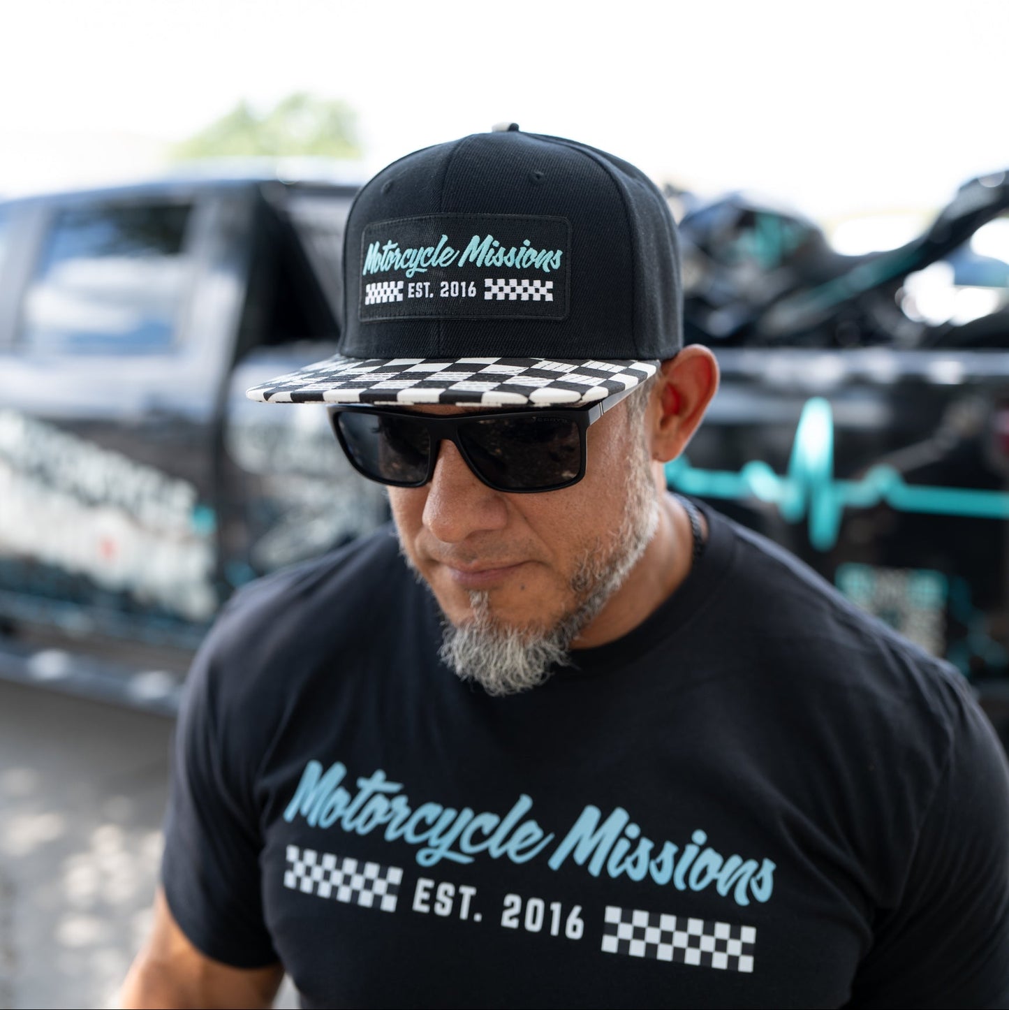 HAT - CHECKERED SNAPBACK (Version 2)