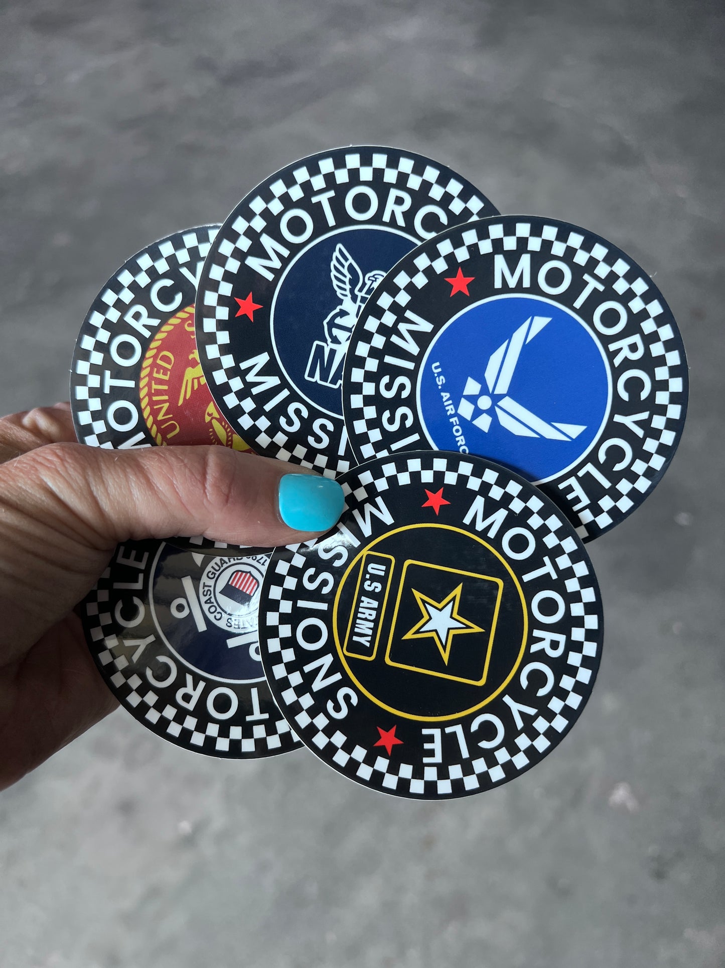 Stickers - 3" Military Branch & First Responders