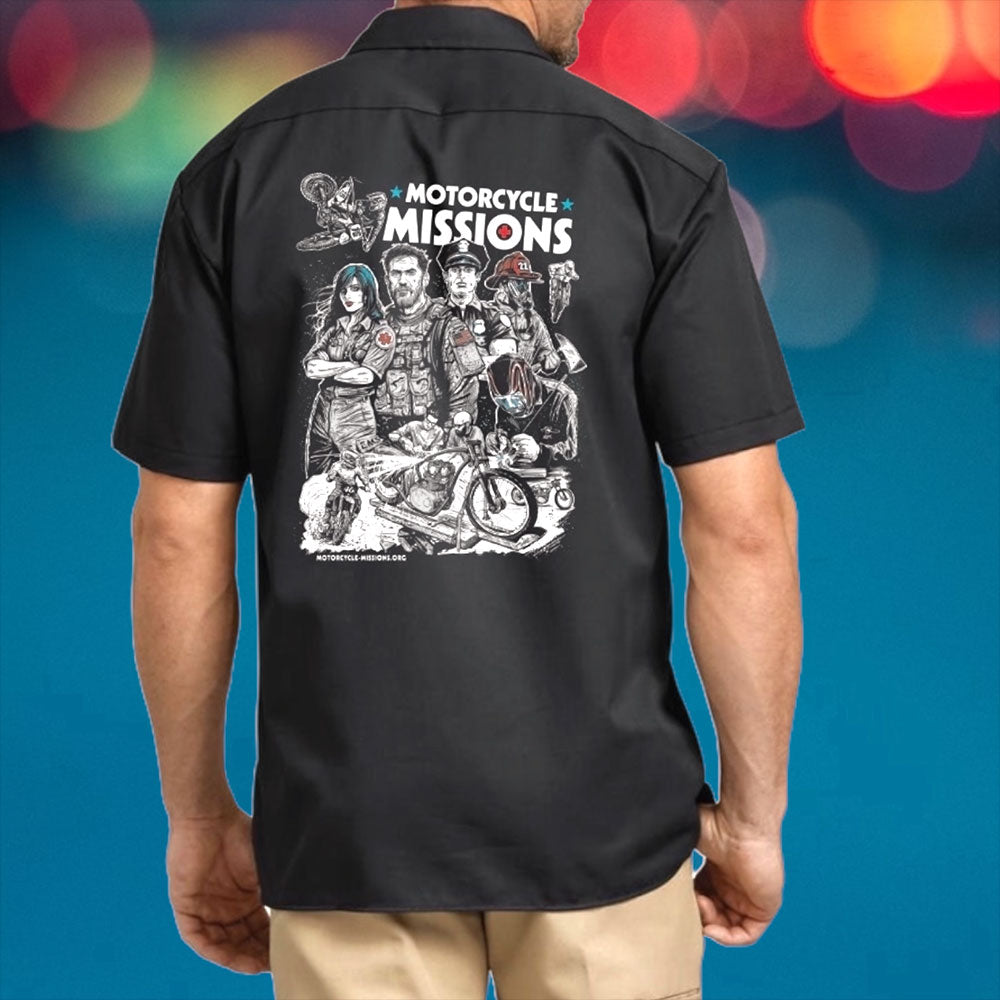 DICKIES - "SUPPORTER" COLLARED SHIRT