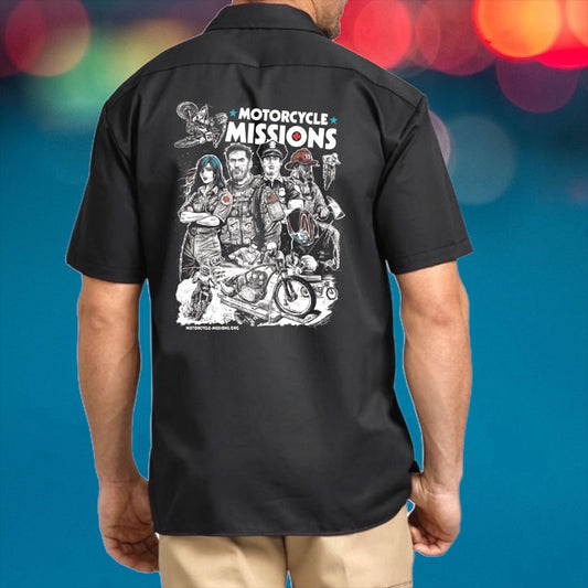 DICKIES - "SUPPORTER" COLLARED SHIRT