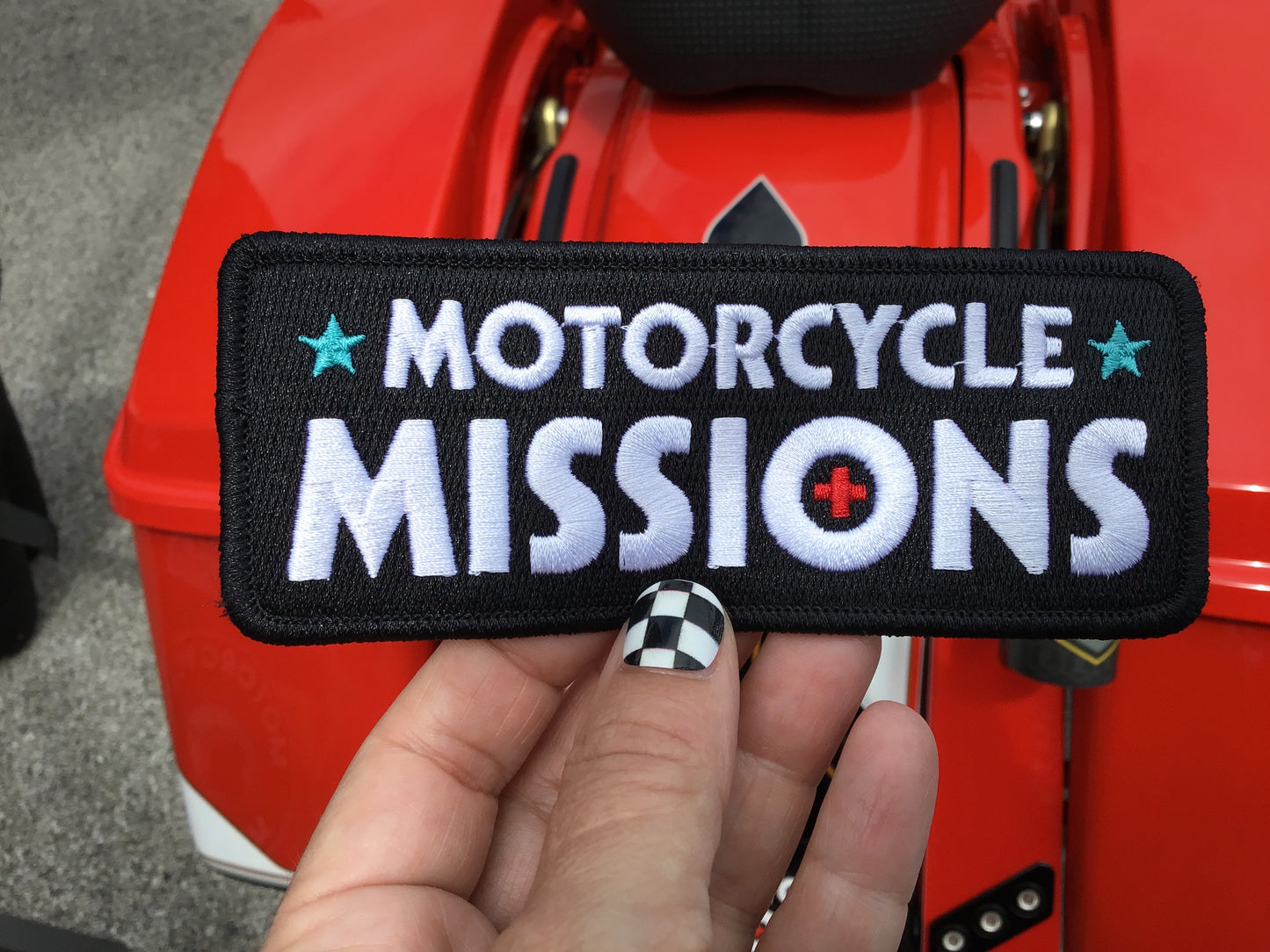 ACCESSORY - PATCH, MOTORCYCLE MISSIONS