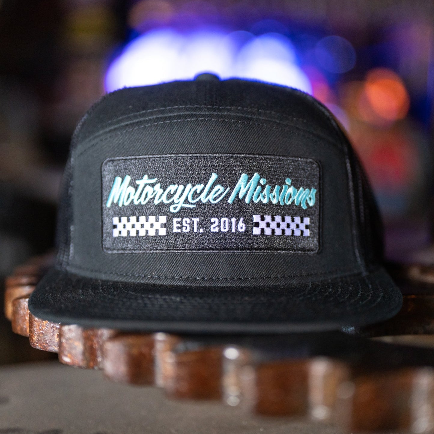 HAT - 3 PANEL SNAPBACK (Black)