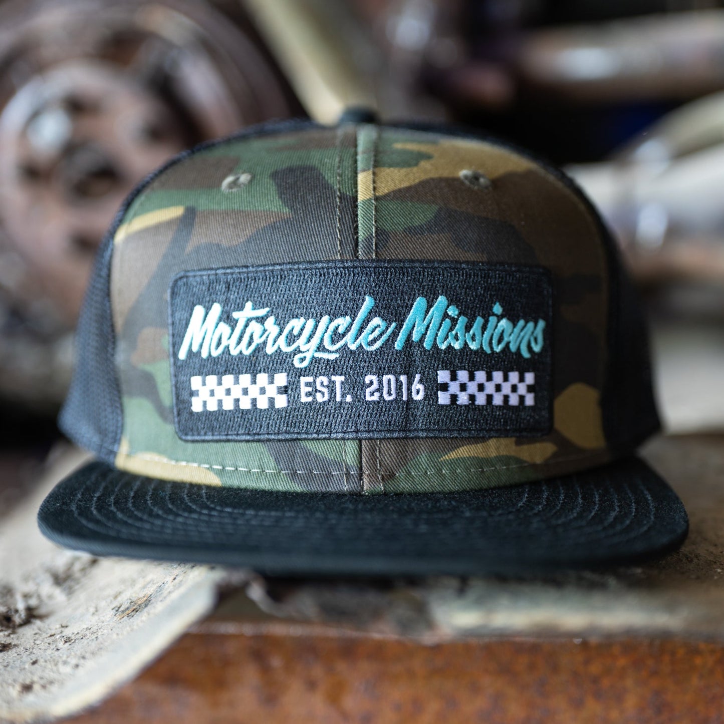 HAT - CAMO SNAPBACK Green/Black/Brown (Version 2)