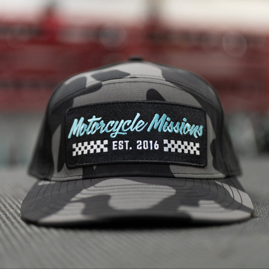 HAT - CAMO SNAPBACK Black/Grey (Version 2)