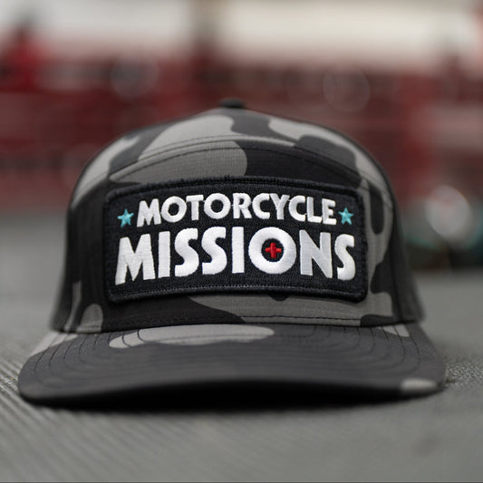 HAT - CAMO SNAPBACK Black/Grey (Version 1)