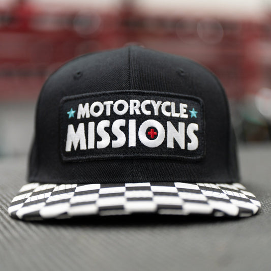 HAT - CHECKERED SNAPBACK (Version 1)