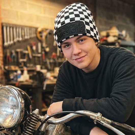 BEANIE -  CHECKERED V3 (UNISEX)