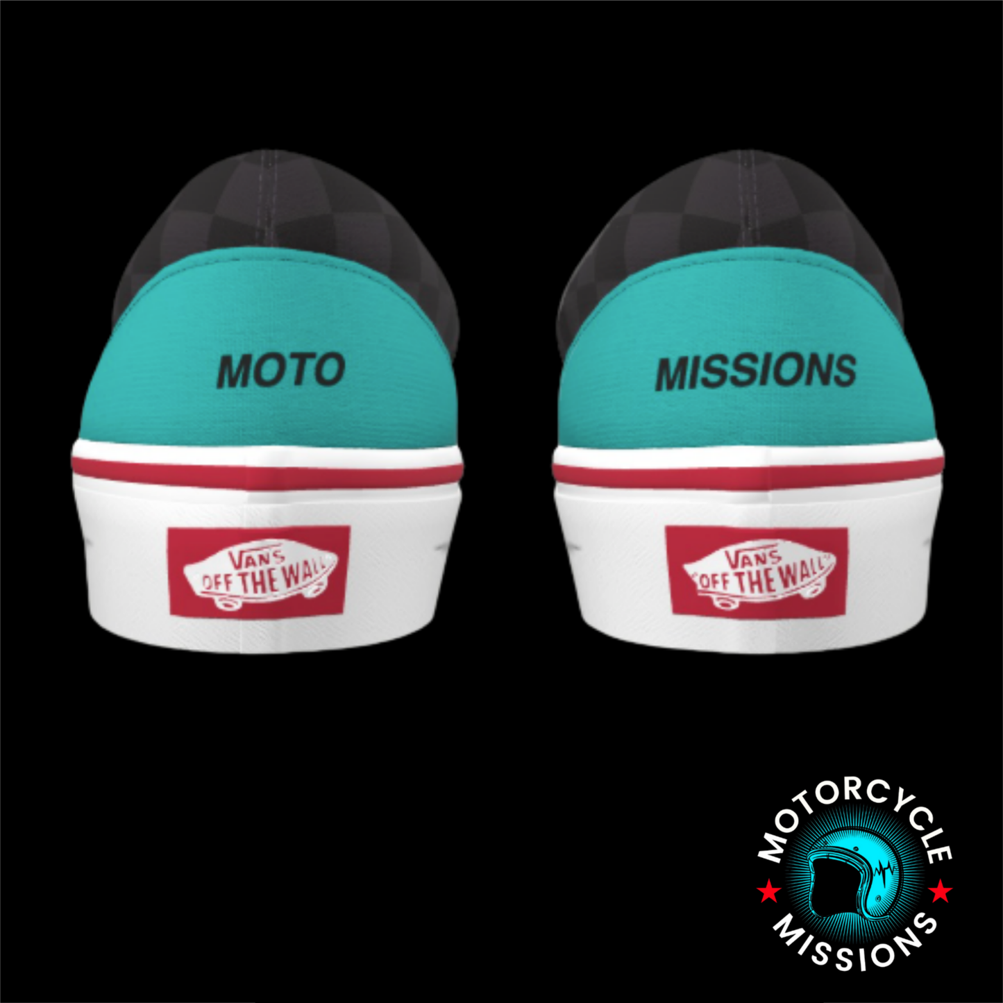 MOTORCYCLE MISSIONS CHARITY VANS - SLIP ON