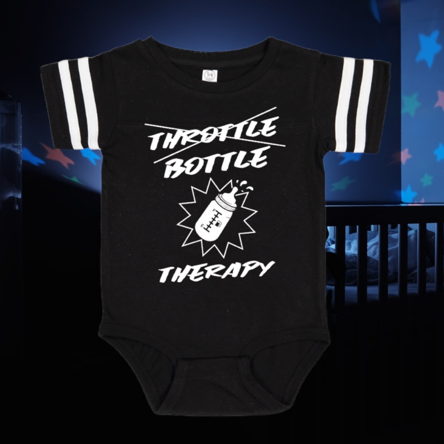 BOTTLE THERAPY INFANT ONESIE