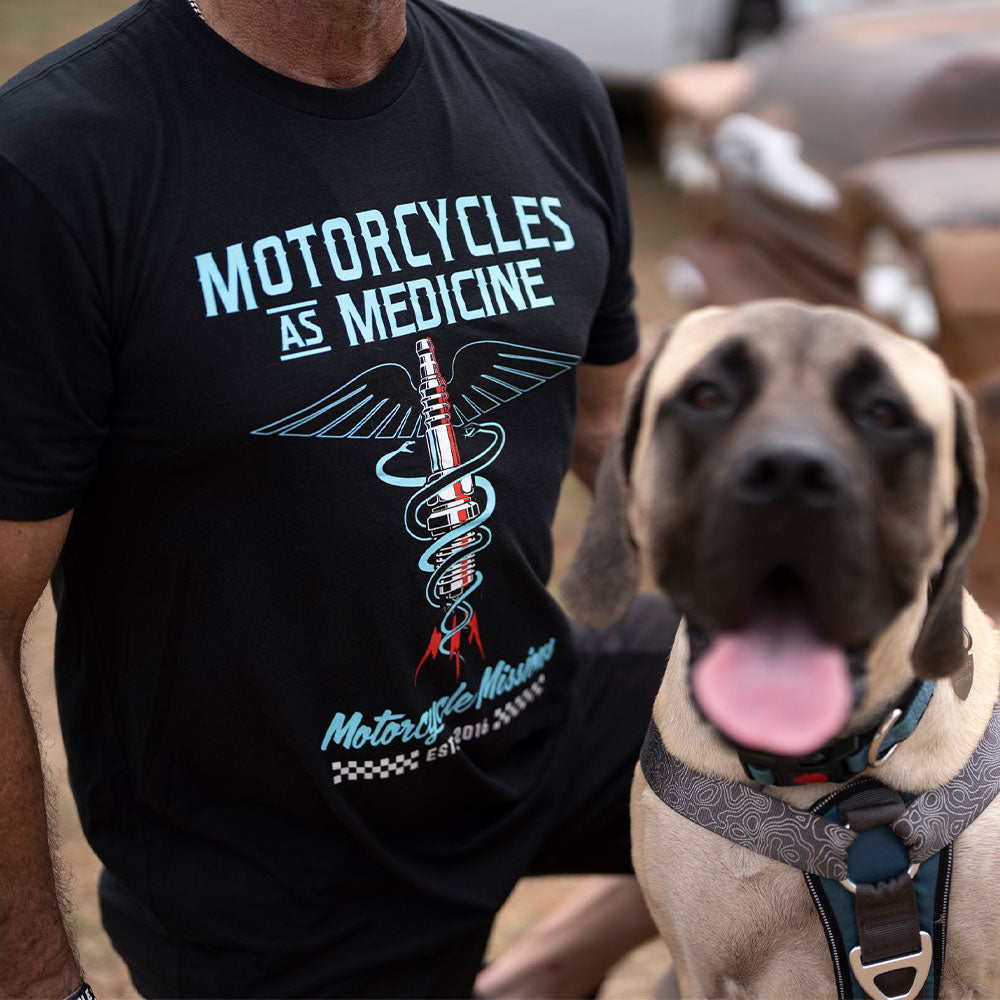 MOTORCYCLES AS MEDICINE - UNISEX TEE