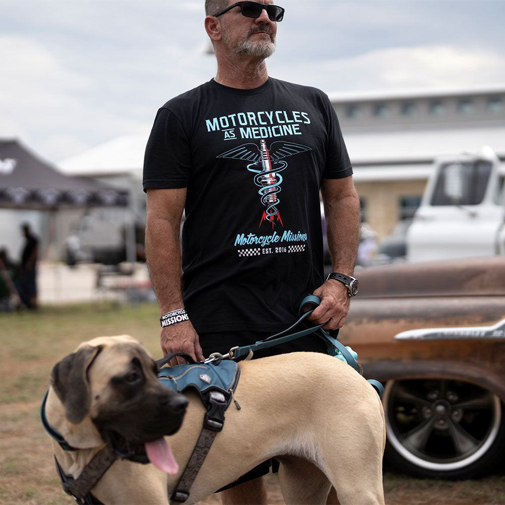 MOTORCYCLES AS MEDICINE - UNISEX TEE