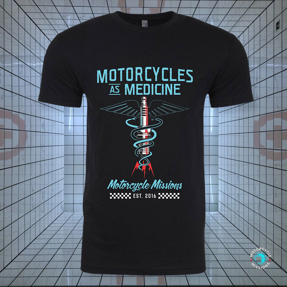 MOTORCYCLES AS MEDICINE - UNISEX TEE