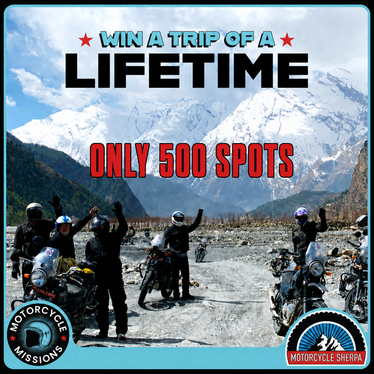 Motorcycle Sherpa Giveaway – Win a 10-Day Guided Motorcycle Tour in the Himalayas
