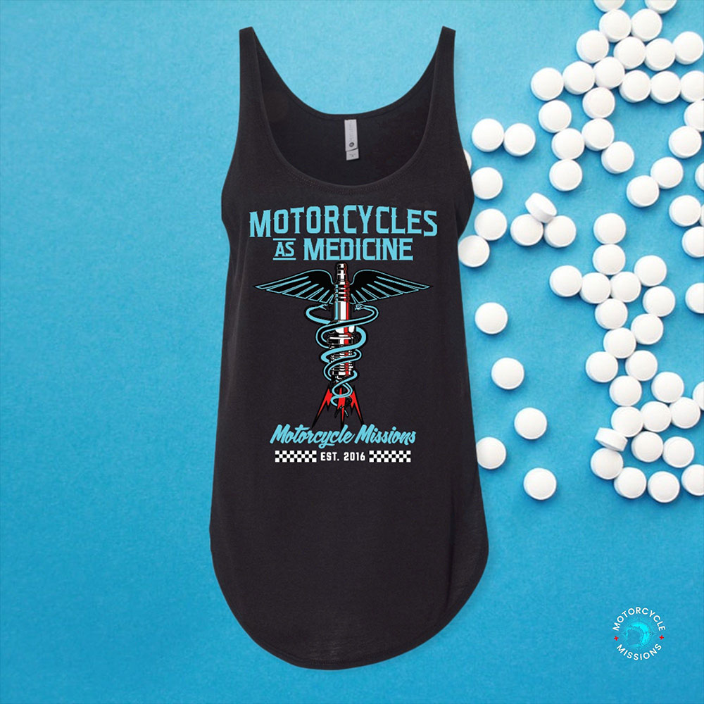 WOMENS MOTORCYCLES AS MEDICINE TANK